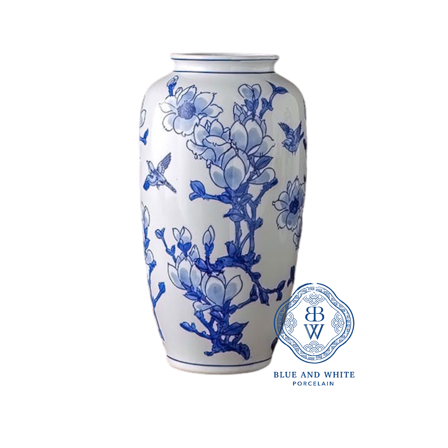 Spring Theme Tall Vase